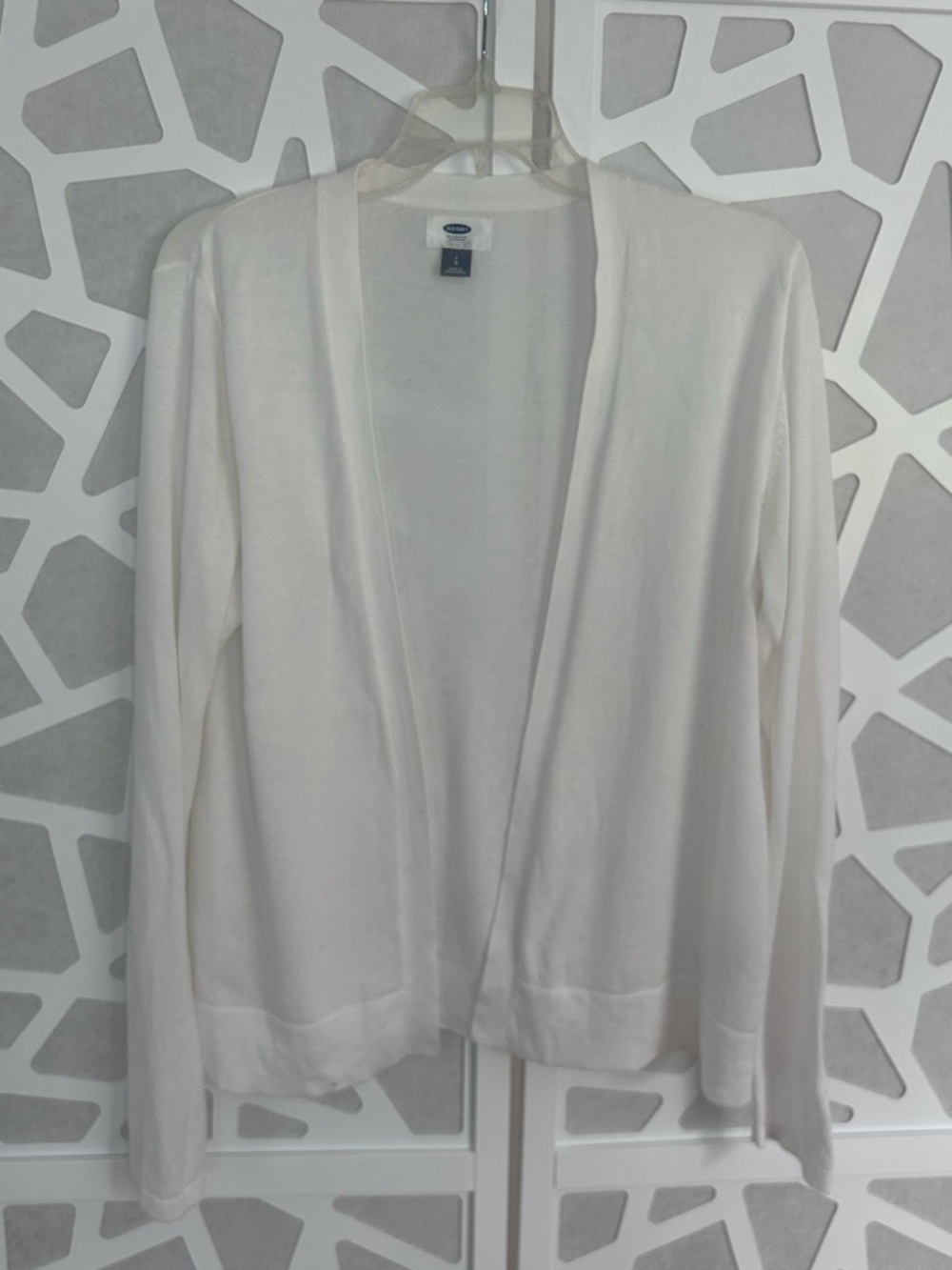 Old Navy White Open-Front Women's Cardigan